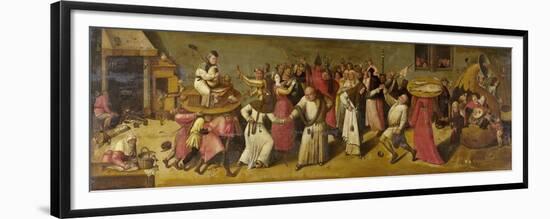 Battle Between Carnival and Lent-Jheronimus Bosch-Framed Premium Giclee Print