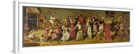 Battle Between Carnival and Lent-Jheronimus Bosch-Framed Premium Giclee Print