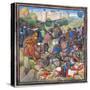 Battle Between Crusaders under Baldwin II of Jerusalem and the Saracens-null-Stretched Canvas