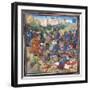 Battle Between Crusaders under Baldwin II of Jerusalem and the Saracens-null-Framed Premium Giclee Print