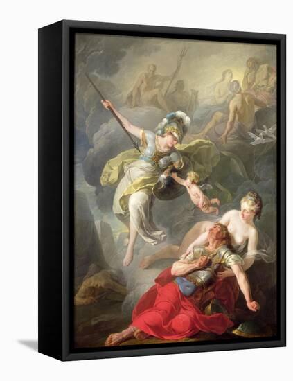 Battle Between Minerva and Mars, 1771-Joseph Benoit Suvee-Framed Stretched Canvas