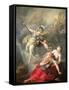 Battle Between Minerva and Mars, 1771-Joseph Benoit Suvee-Framed Stretched Canvas