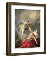 Battle Between Minerva and Mars, 1771-Joseph Benoit Suvee-Framed Giclee Print