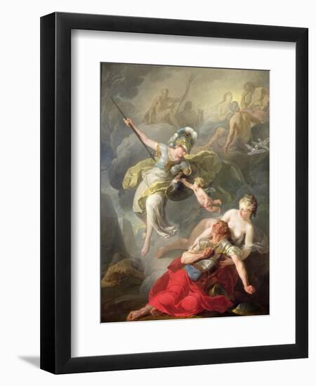 Battle Between Minerva and Mars, 1771-Joseph Benoit Suvee-Framed Giclee Print