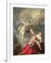 Battle Between Minerva and Mars, 1771-Joseph Benoit Suvee-Framed Giclee Print