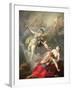 Battle Between Minerva and Mars, 1771-Joseph Benoit Suvee-Framed Giclee Print