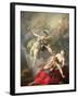 Battle Between Minerva and Mars, 1771-Joseph Benoit Suvee-Framed Giclee Print