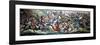 Battle Between Native American Indians and Soldiers-Ron Embleton-Framed Giclee Print