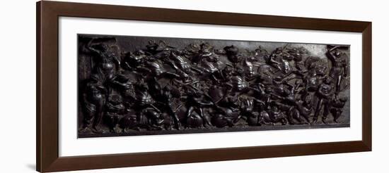 Battle Between Romans and Barbarians-Bertoldo Di Giovanni-Framed Giclee Print