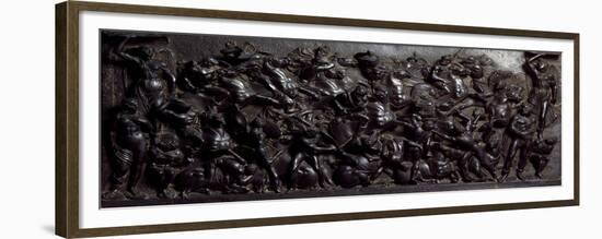 Battle Between Romans and Barbarians-Bertoldo Di Giovanni-Framed Giclee Print