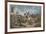 Battle Between the Georgians and Mountain Tribes-Alexander Osipovich Orlowski-Framed Giclee Print