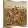 Battle Between the Houses of York and Lancaster During the War of the Roses-Joseph Kronheim-Mounted Art Print