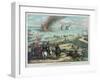 Battle Between the Monitor and Merrimac-null-Framed Giclee Print