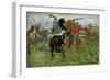 Battle Between the Scythians and the Slavonians, 1879-Victor Mikhailovich Vasnetsov-Framed Giclee Print