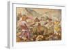 Battle Between the Venetians and the Turks-Antonio Vassilacchi-Framed Giclee Print