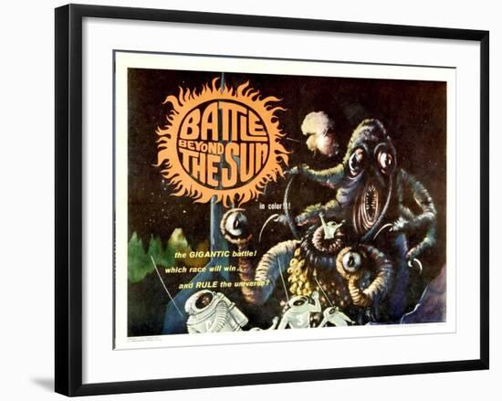 Battle Beyond the Sun, 1962-null-Framed Art Print