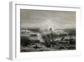 Battle Bothwell Bridge-G Greatbach-Framed Art Print