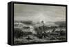 Battle Bothwell Bridge-G Greatbach-Framed Stretched Canvas