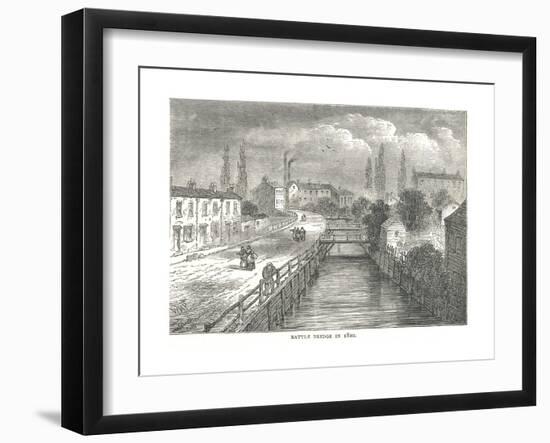 Battle Bridge, 1810-null-Framed Giclee Print