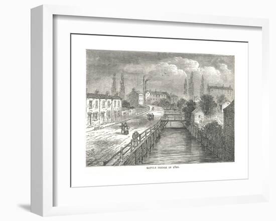 Battle Bridge, 1810-null-Framed Giclee Print