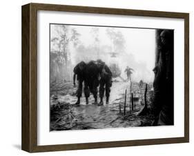 Battle Casualty-Hugh Van Es-Framed Premium Photographic Print