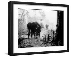 Battle Casualty-Hugh Van Es-Framed Premium Photographic Print