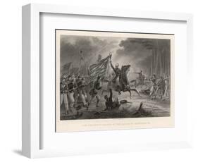 Battle Chantilly 1862-null-Framed Art Print