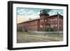 Battle Creek, Michigan - Nichols and Shepard Plant Exterior-Lantern Press-Framed Art Print
