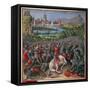 Battle During First Crusade (People's Crusad), 1096-1099-Sebastian Marmoret French-Framed Stretched Canvas