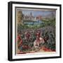 Battle During First Crusade (People's Crusad), 1096-1099-Sebastian Marmoret French-Framed Giclee Print