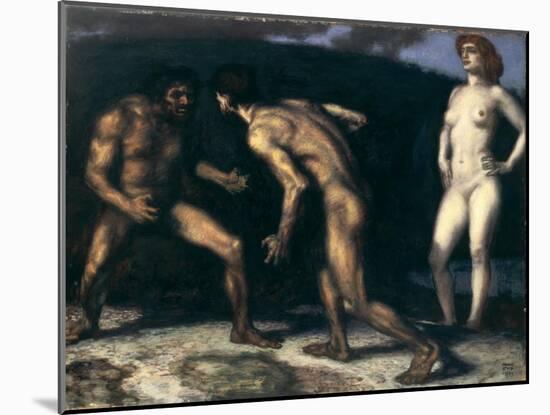 Battle for a Woman, 1905-Franz von Stuck-Mounted Giclee Print