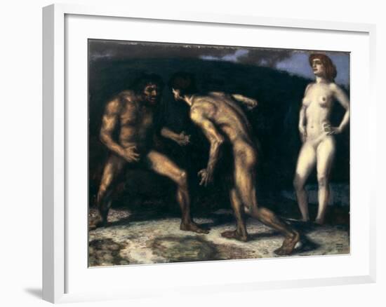 Battle for a Woman, 1905-Franz von Stuck-Framed Giclee Print