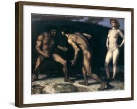 Battle for a Woman, 1905-Franz von Stuck-Framed Giclee Print