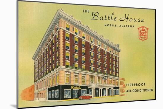 Battle House Hotel, Mobile, Alabama-null-Mounted Art Print