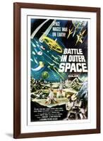 Battle In Outer Space, (AKA Uchu Daisenso), 1959-null-Framed Art Print