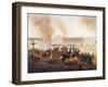 Battle in Place De La Concorde in Paris, During the Last Days of the Commune, 1871-Gustave Boulanger-Framed Giclee Print