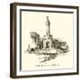 Battle Monument, Baltimore-null-Framed Giclee Print