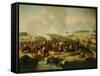 Battle Near Hanau, Schermish During Battle of Leipzig-Giuseppe Bernardino Bison-Framed Stretched Canvas