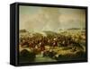 Battle Near Hanau, Schermish During Battle of Leipzig-Giuseppe Bernardino Bison-Framed Stretched Canvas