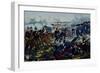 Battle Near Metz, August 18, 1870, Franco-Prussian War-null-Framed Giclee Print