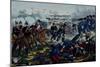 Battle Near Metz, August 18, 1870, Franco-Prussian War-null-Mounted Giclee Print