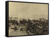 Battle of Aboukir, 1801-Henri-Louis Dupray-Framed Stretched Canvas