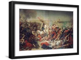 Battle of Aboukir, 25 July 1799, 1806-Antoine-Jean Gros-Framed Giclee Print