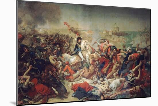 Battle of Aboukir, 25 July 1799, 1806-Antoine-Jean Gros-Mounted Giclee Print