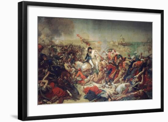 Battle of Aboukir, 25 July 1799, 1806-Antoine-Jean Gros-Framed Giclee Print