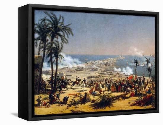 Battle of Aboukir, 25 July 1799-Louis-François, Baron Lejeune-Framed Stretched Canvas