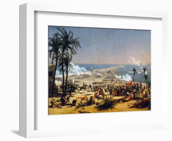 Battle of Aboukir, 25 July 1799-Louis-François, Baron Lejeune-Framed Giclee Print