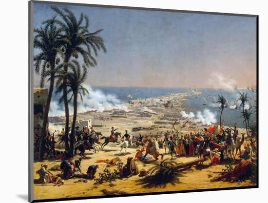 Battle of Aboukir, 25 July 1799-Louis-François, Baron Lejeune-Mounted Giclee Print