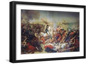 Battle of Aboukir, July 25, 1799-Antoine-Jean Gros-Framed Giclee Print