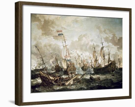 Battle of Abukir-null-Framed Art Print